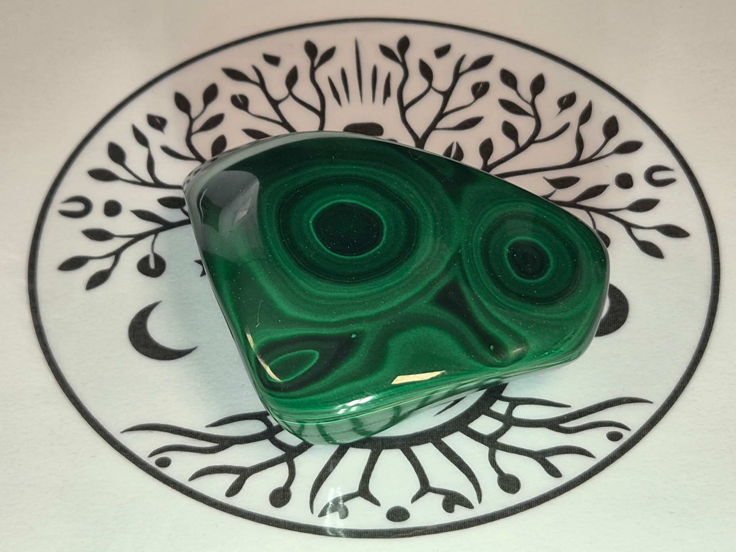 malachite polie AA+