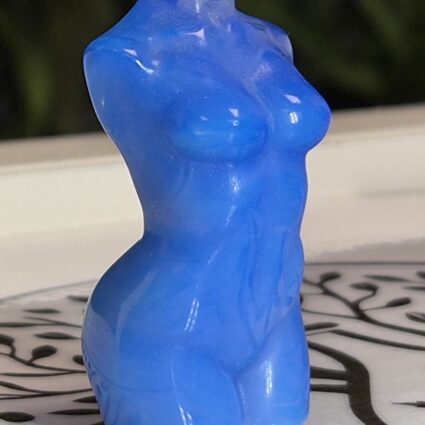 Torse féminin Opaline Bleue