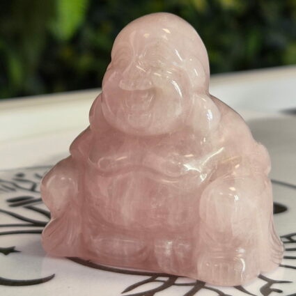 Bouddha Quartz rose