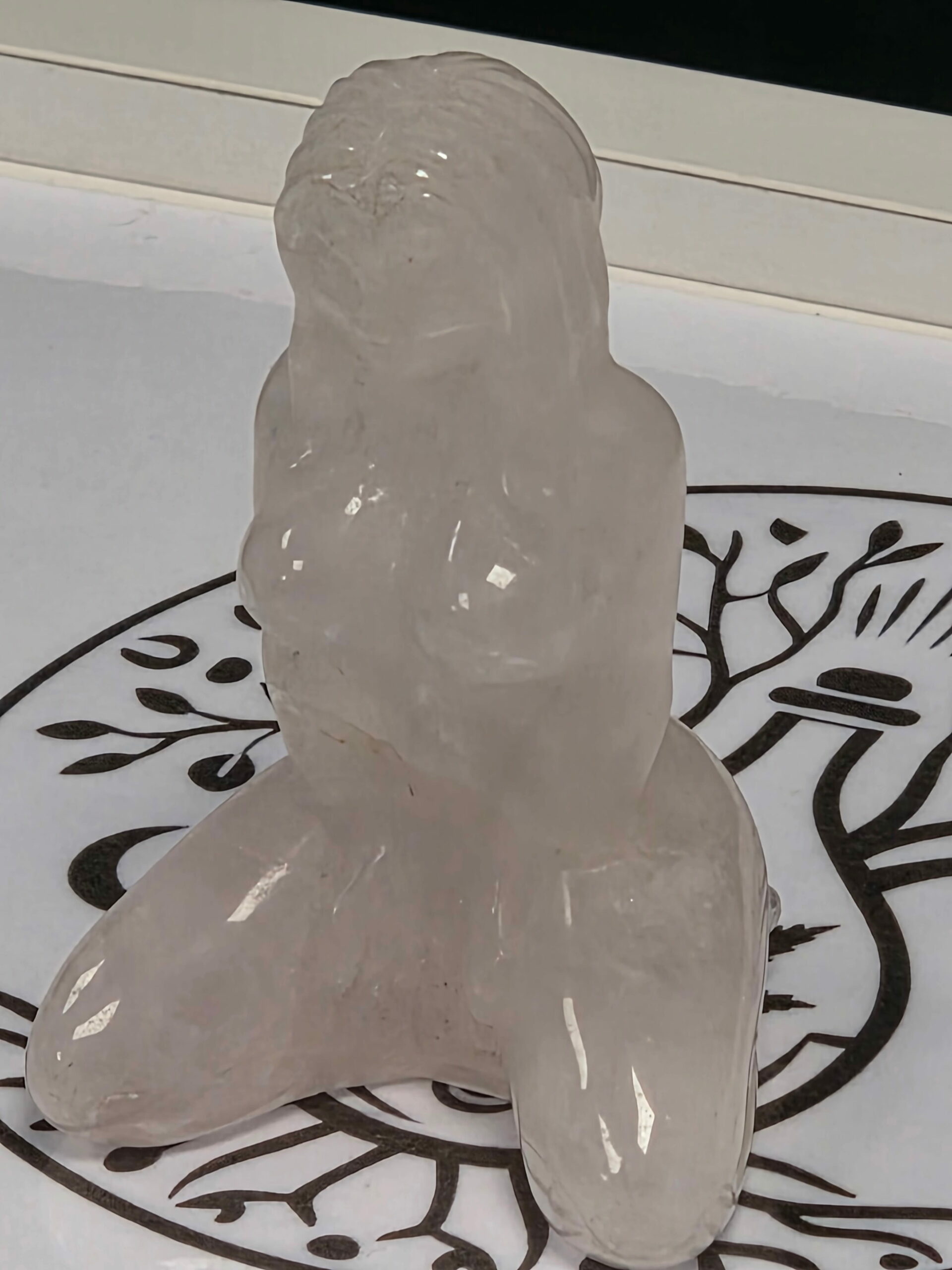 Corps féminin Quartz blanc