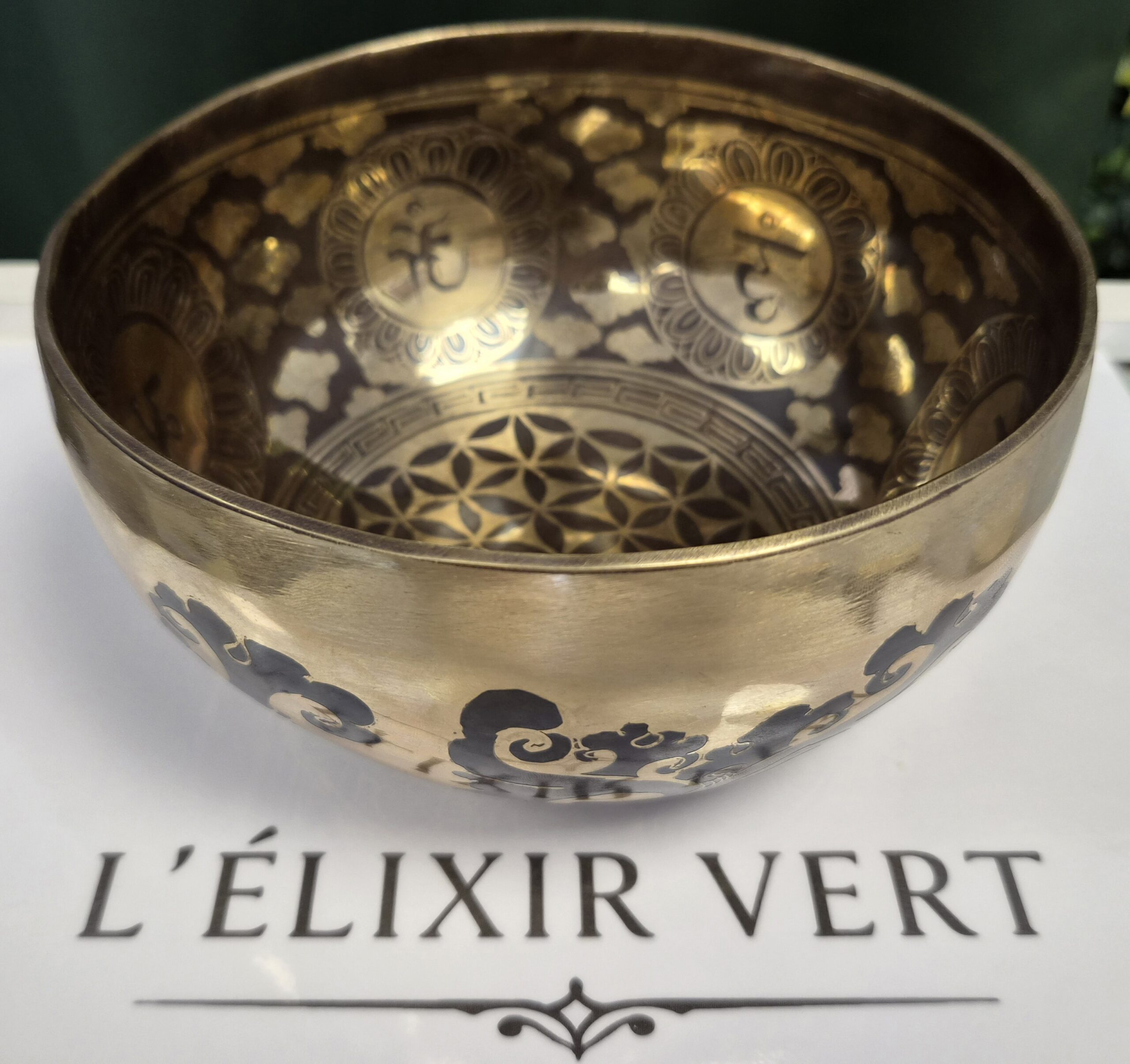 Bol chantant Fleur de Vie