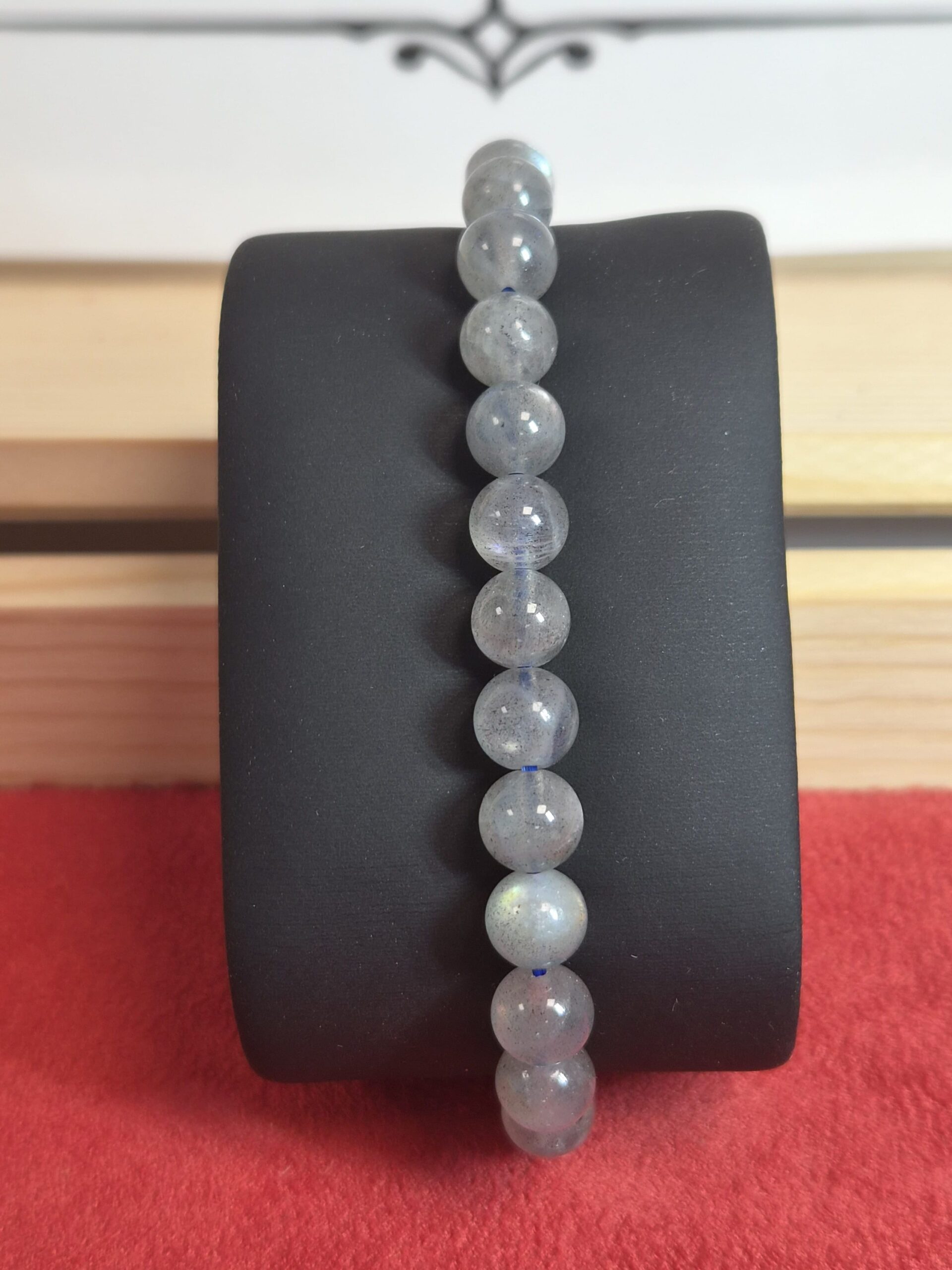 Bracelet BOULE 08 mm — Labradorite AAA