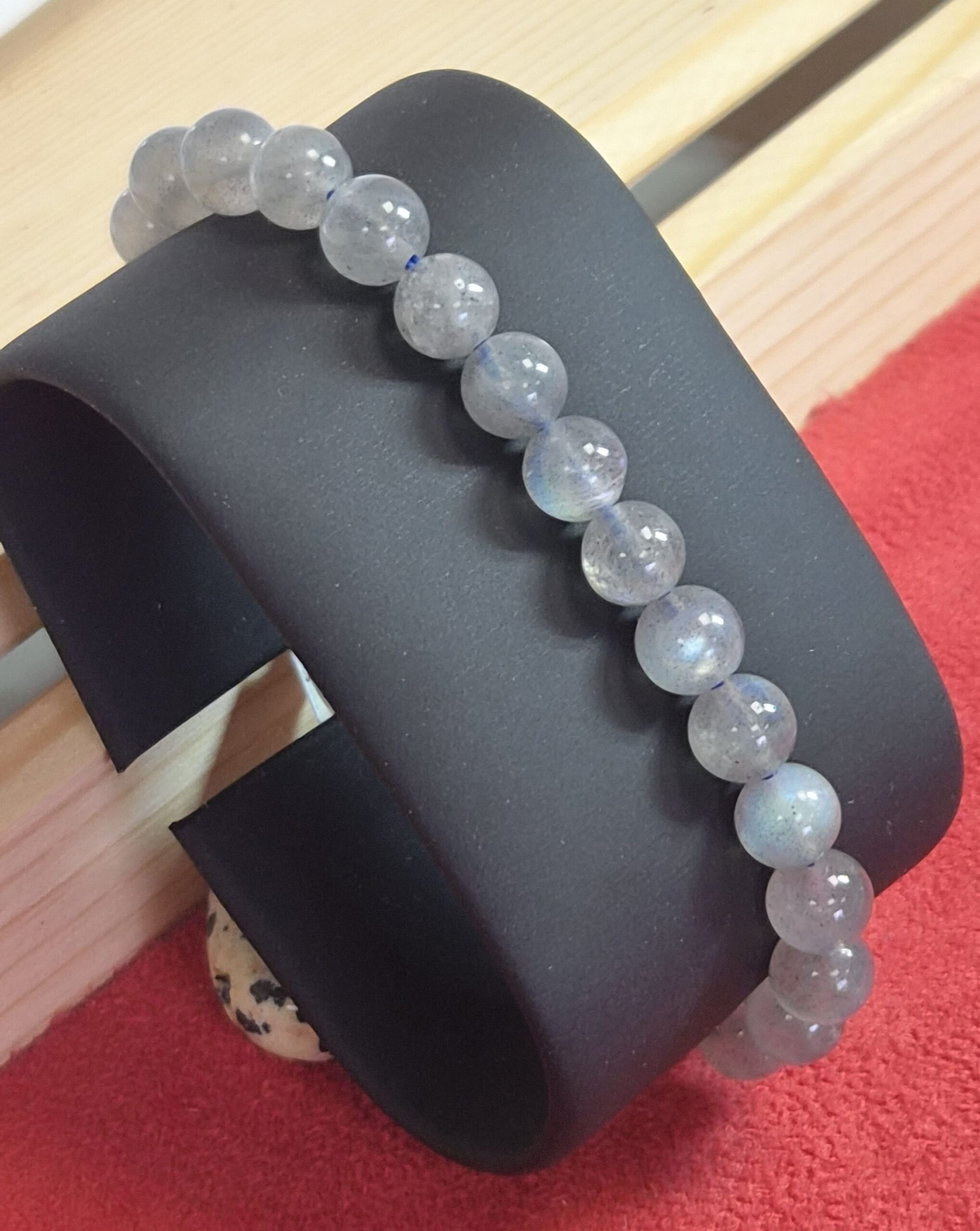 Bracelet BOULE 08 mm — Labradorite AAA