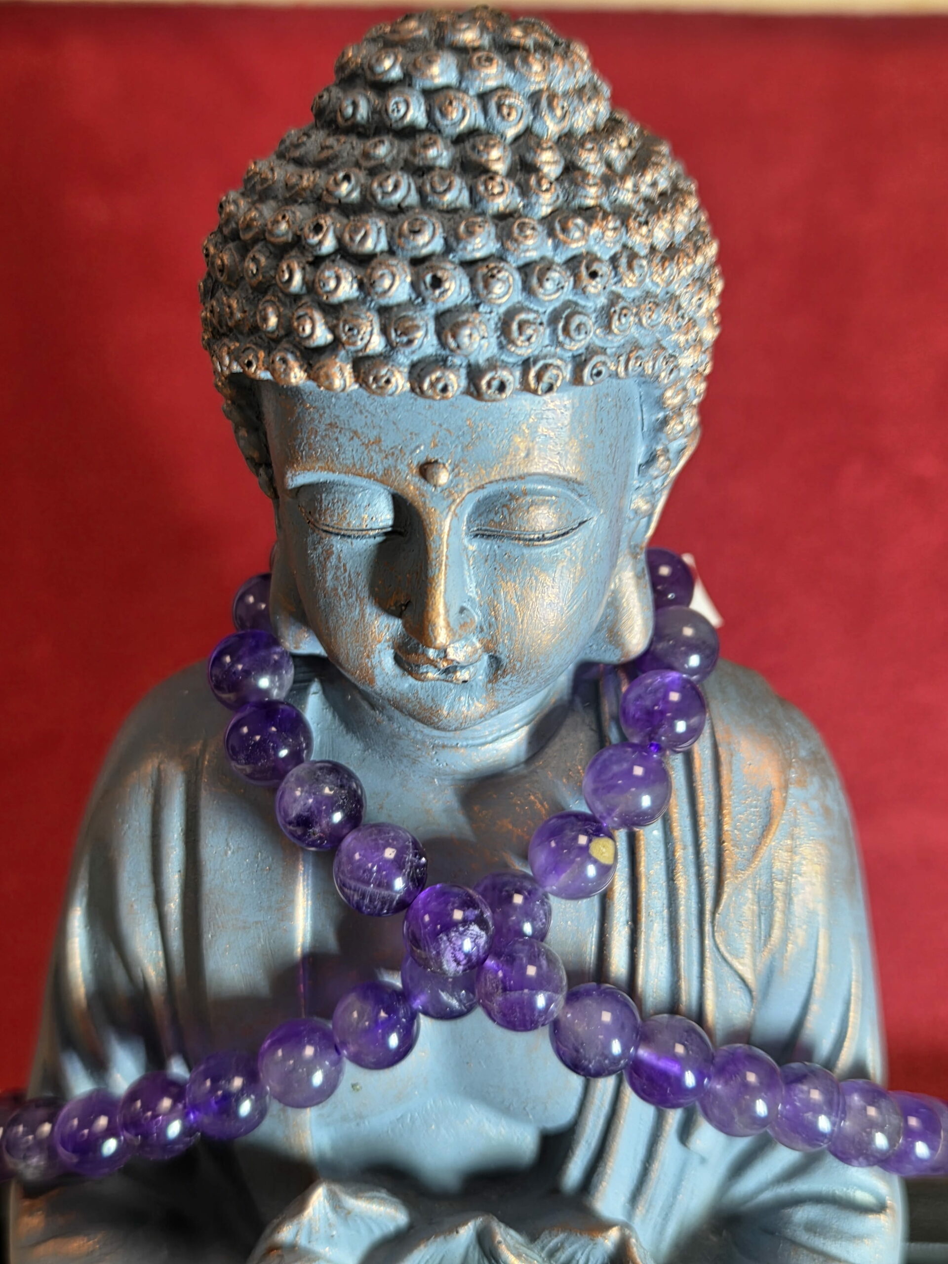 Collier Boules Améthyste