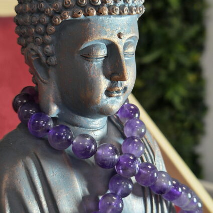 Collier Boules Améthyste