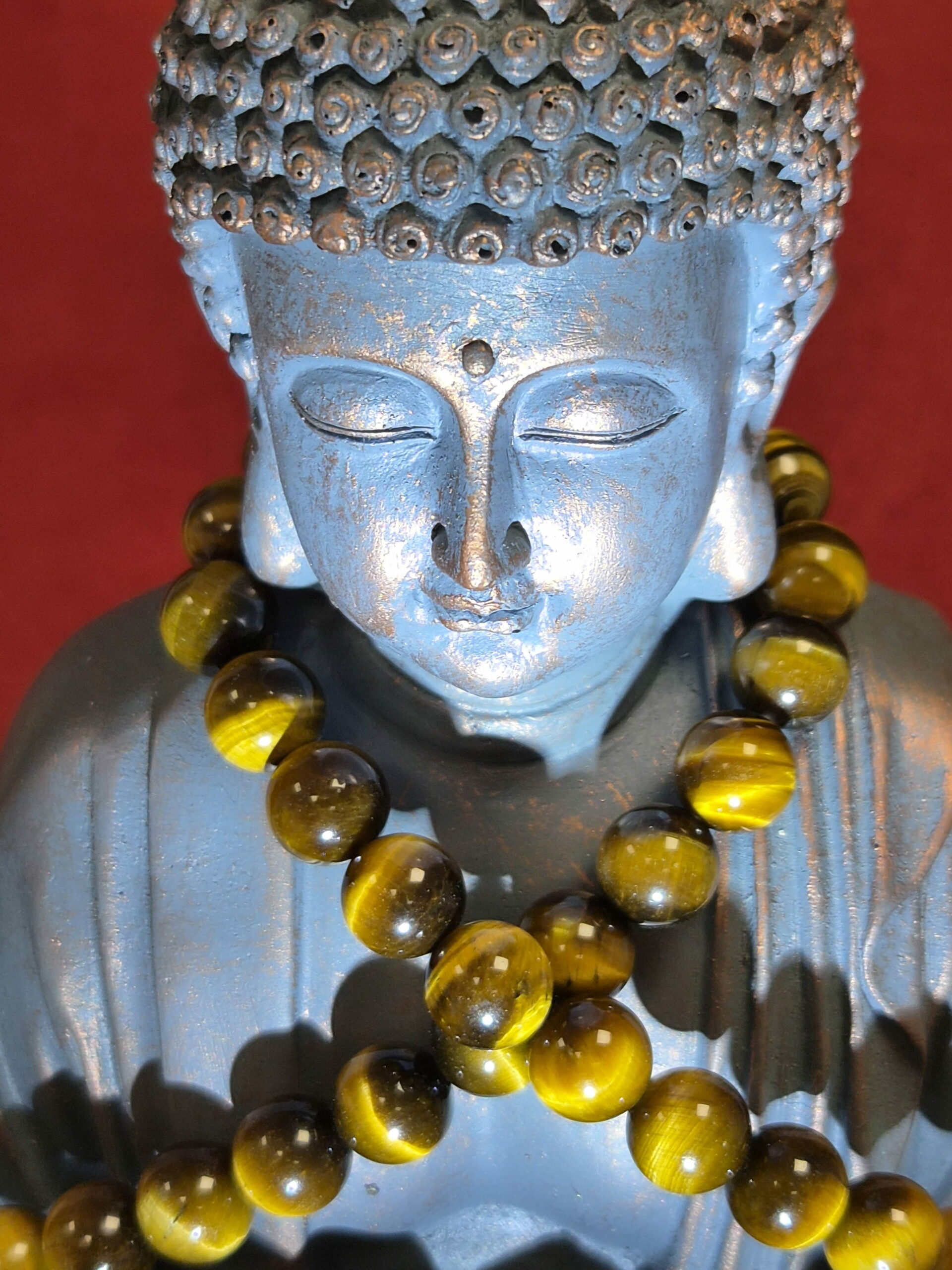 Collier Boules Œil de Tigre
