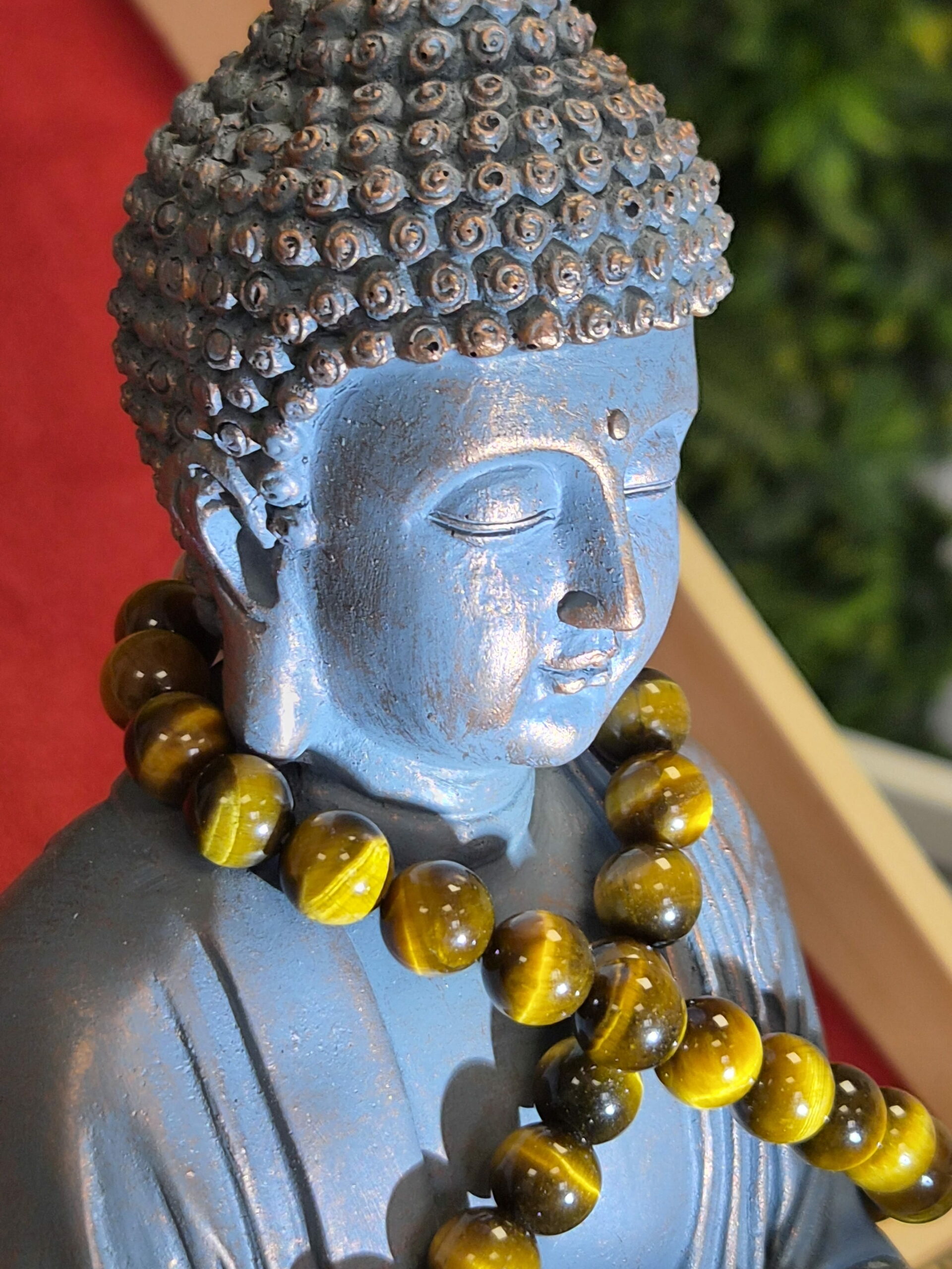 Collier Boules Œil de Tigre