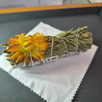 Bâton de Sauge Blanche Cèdre et Fleur de Paille