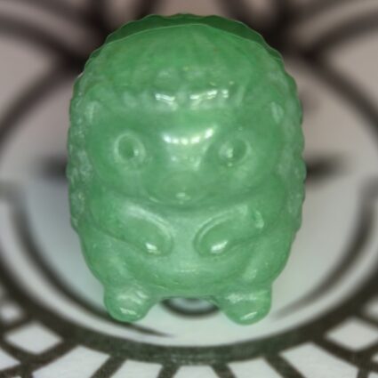 Hérisson aventurine verte