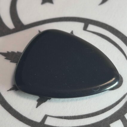 Médiator guitare obsidienne noire