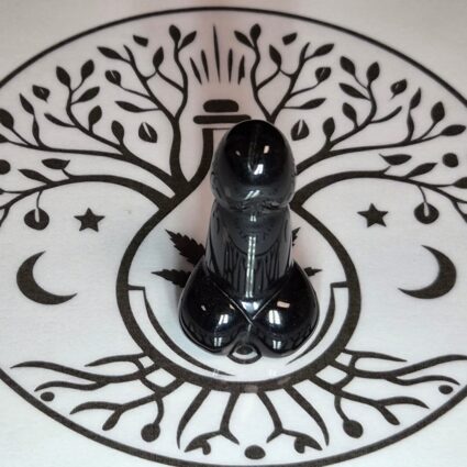 AGATE NOIRE SCULPTÉE
