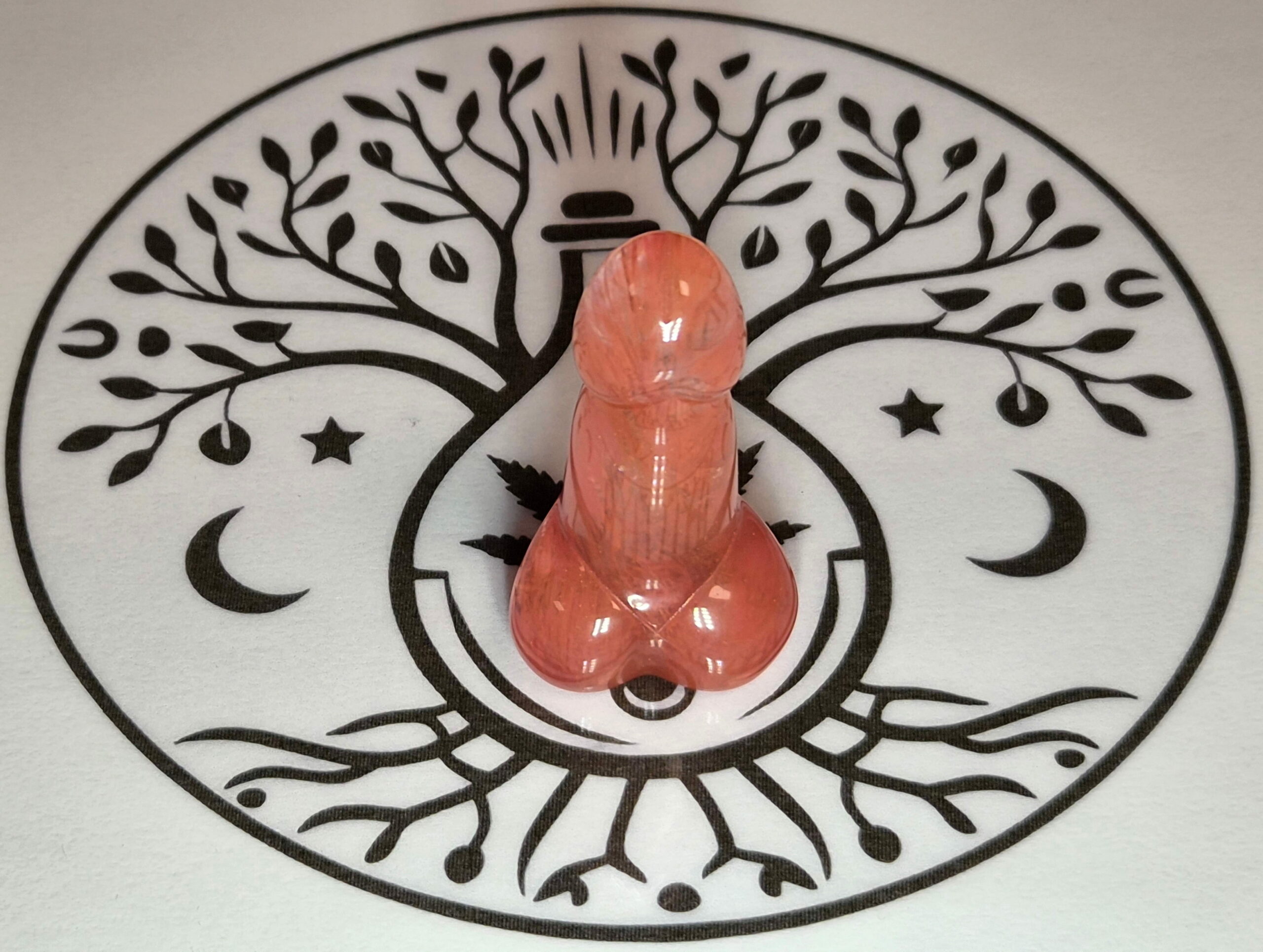 TOURMALINE MELON D’EAU SCULPTÉE
