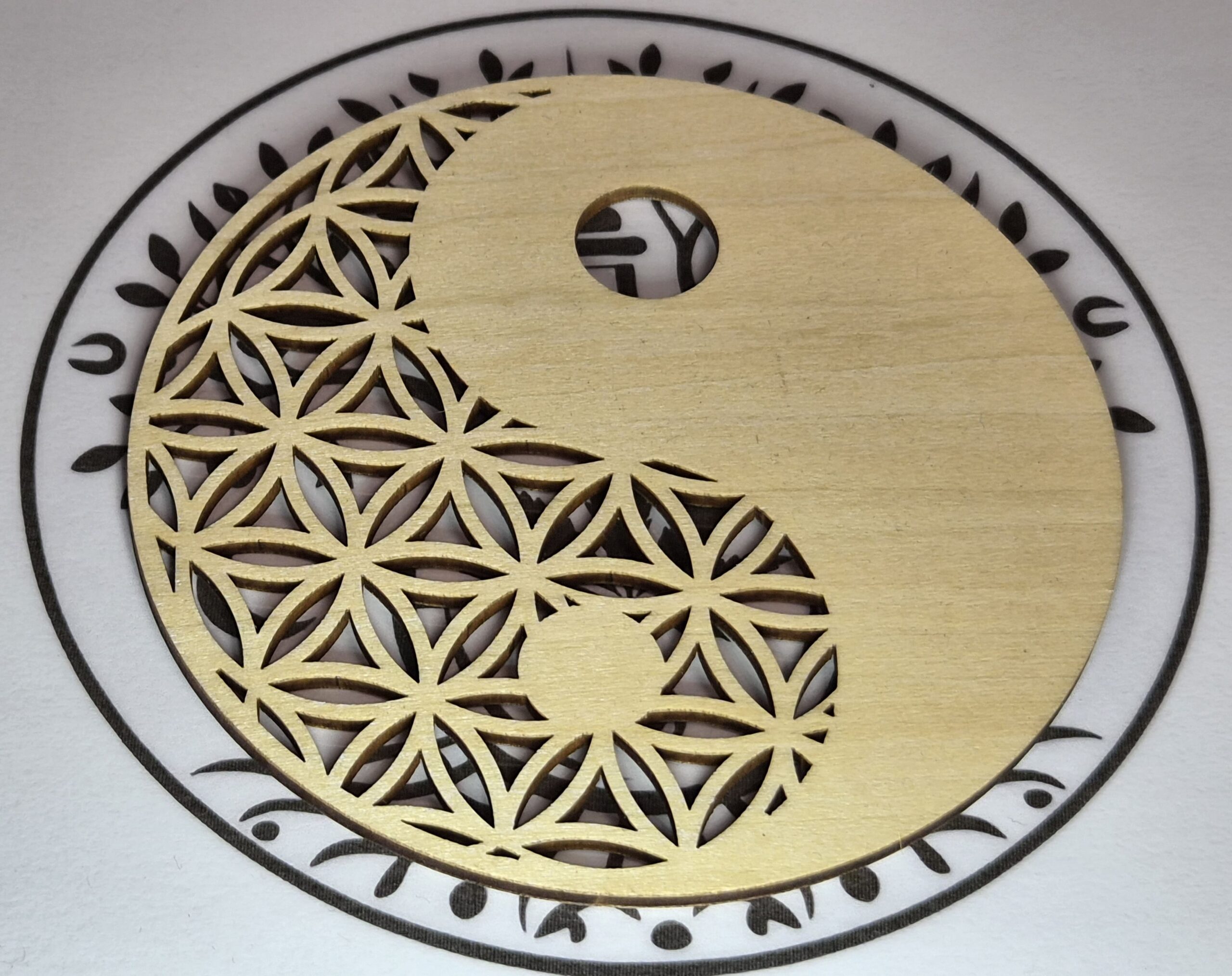 PLAQUE DE RECHARGE YIN & YANG