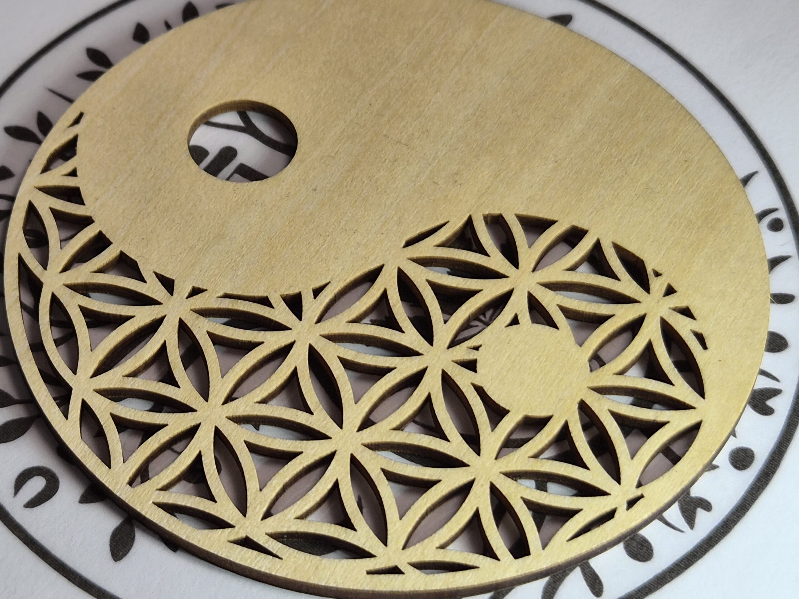 PLAQUE DE RECHARGE YIN & YANG