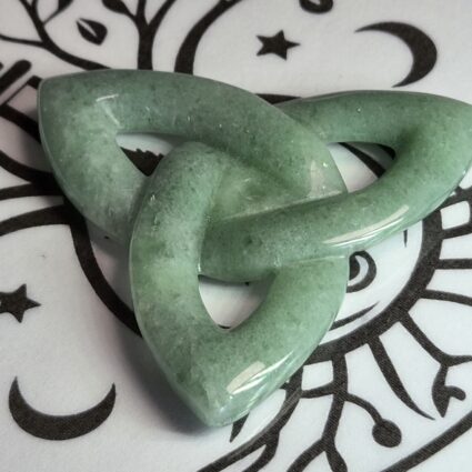 Triquestra Aventurine verte A