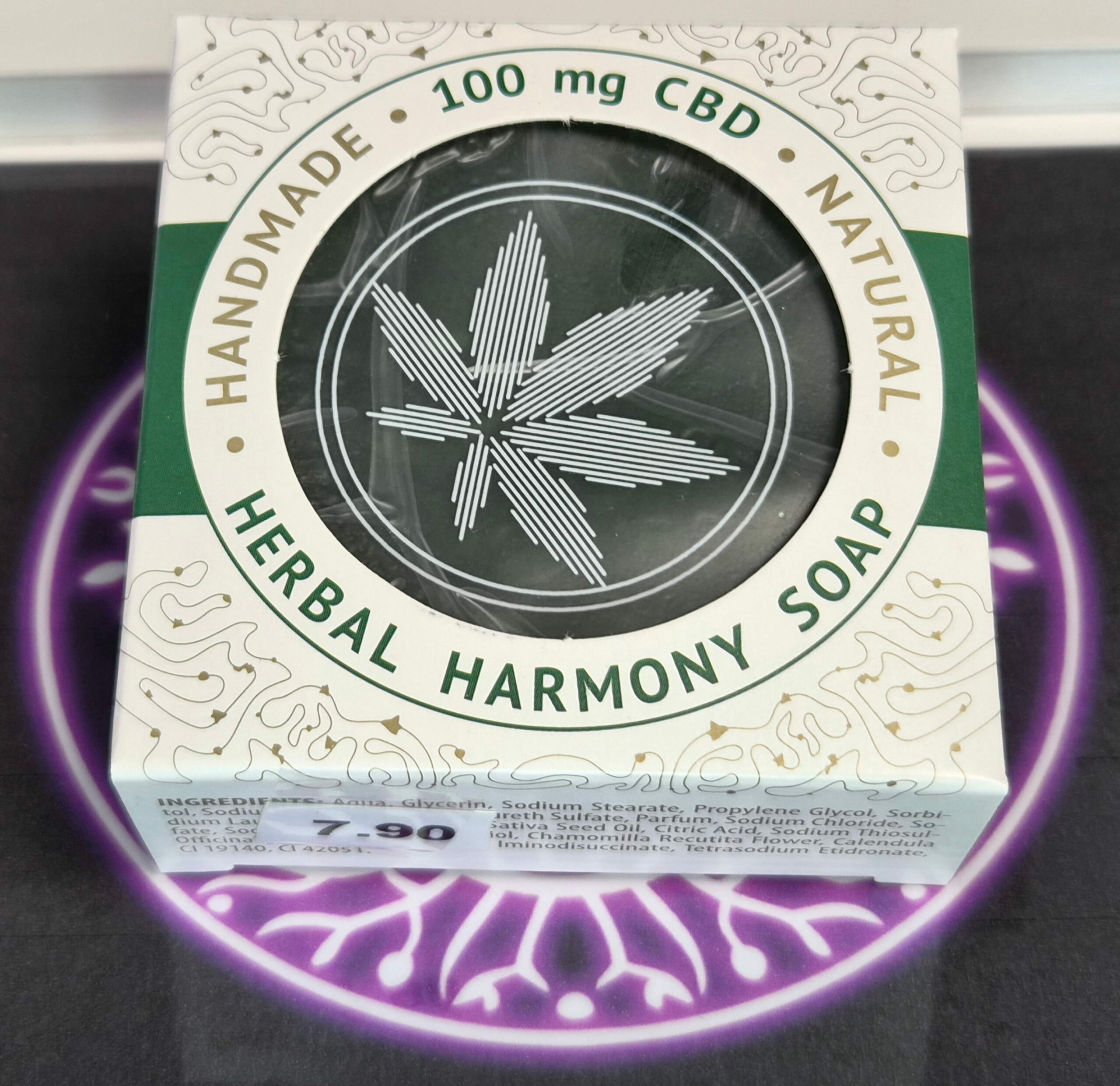 Savon Artisanal CBD Herbal Harmony