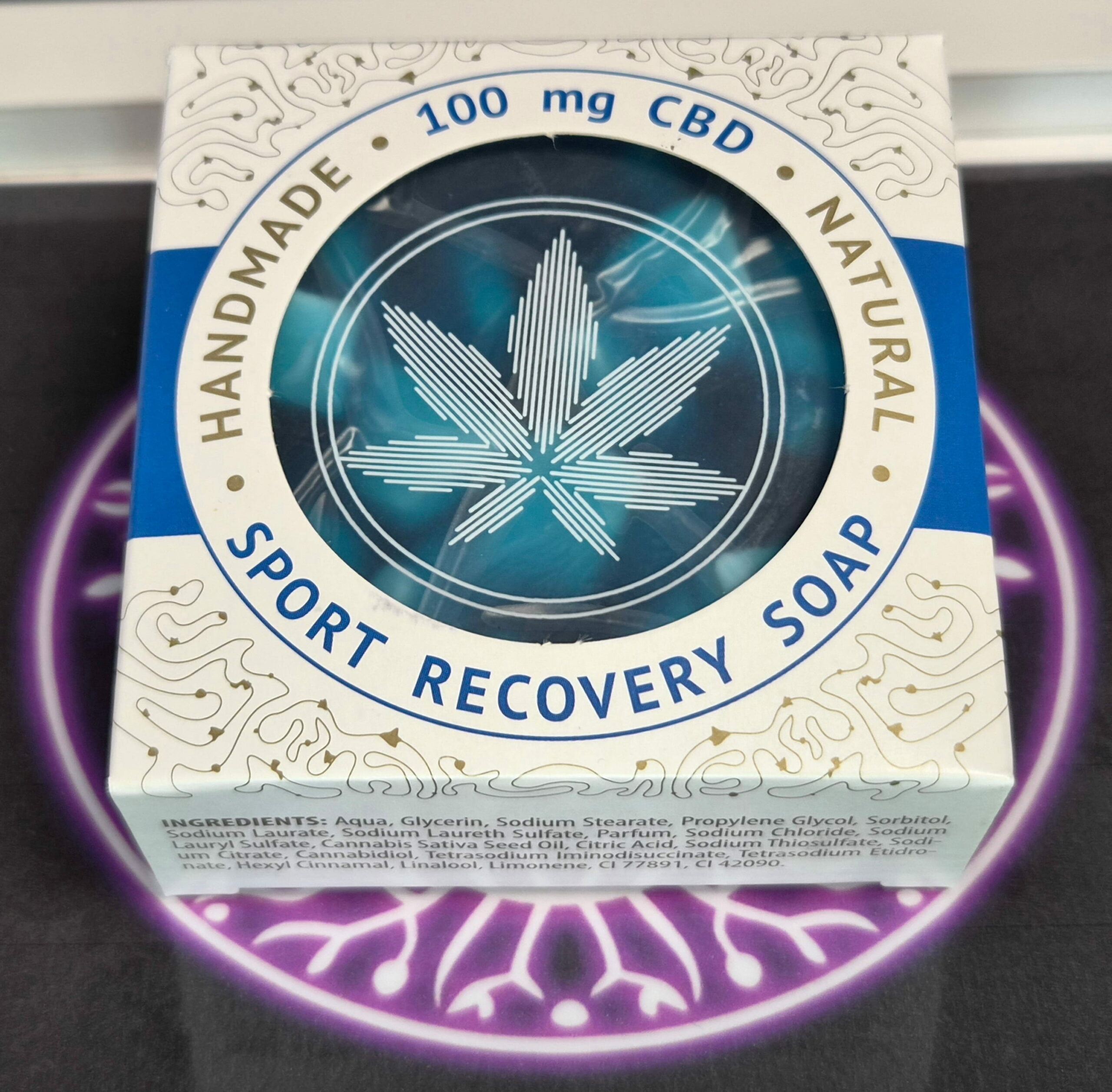 Savon Artisanal CBD SPORT RECOVERY