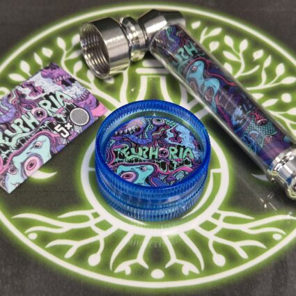 Kit Pipe Métallique EUPHORIA PSYCHEDELIC