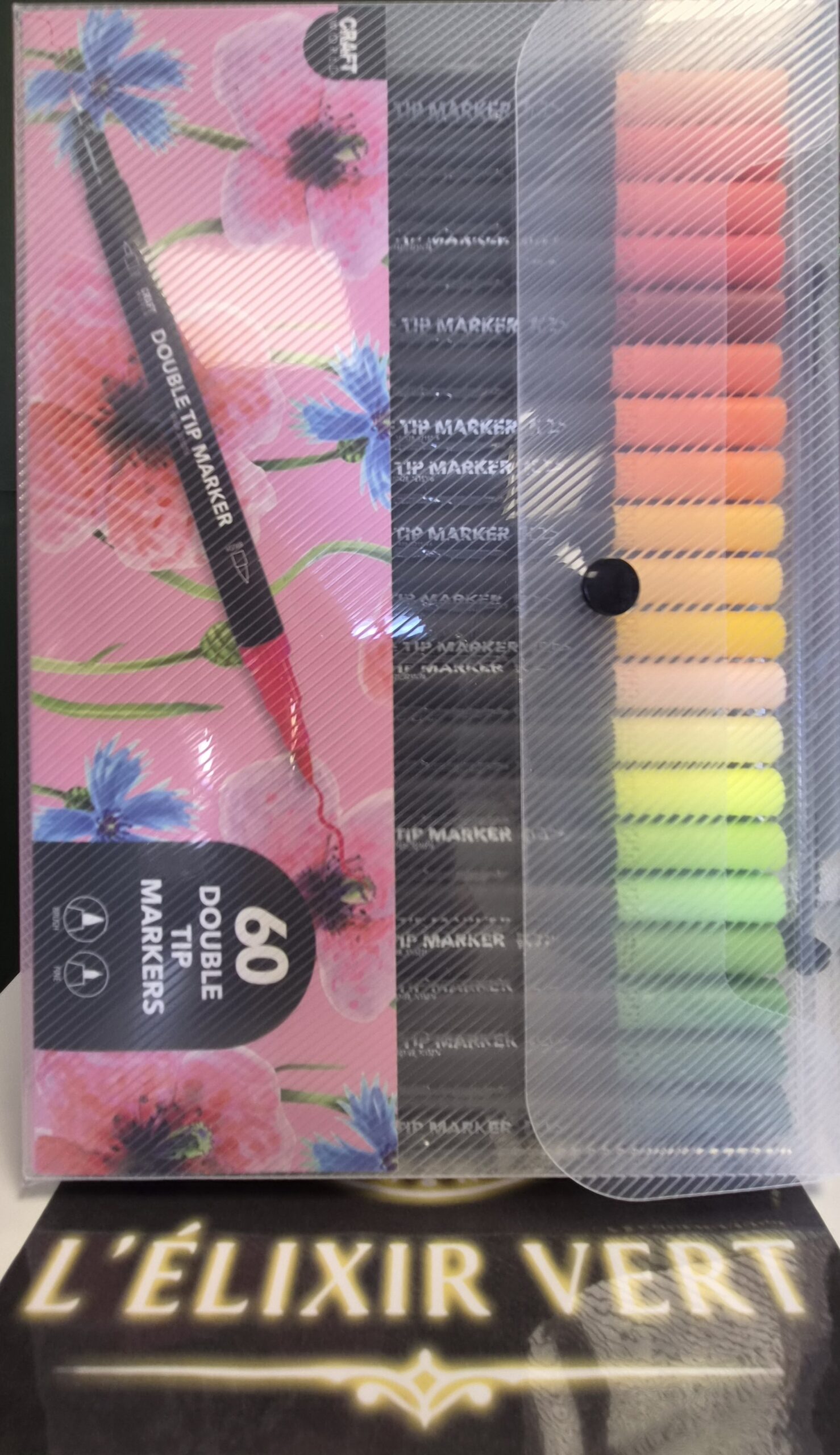 Boîte de 60 feutres pour Mandalas + Nuancier