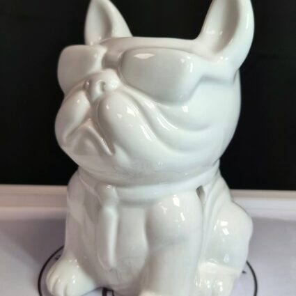 Diffuseur d’huile – Bouledogue Français Blanc