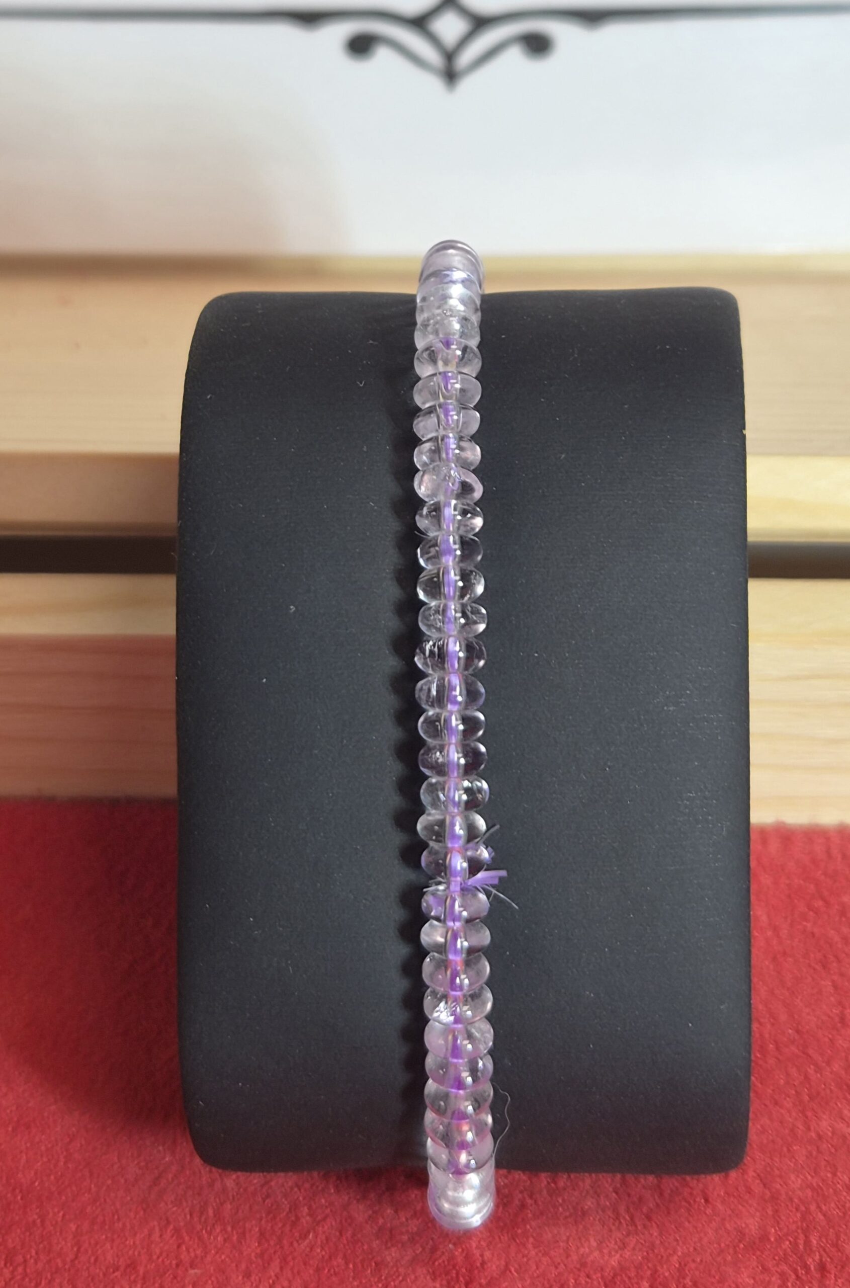 Bracelet DONUT 06 mm — Améthyste claire du Brésil AAA
