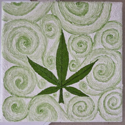 Toile Fleur Rasta Bigoud