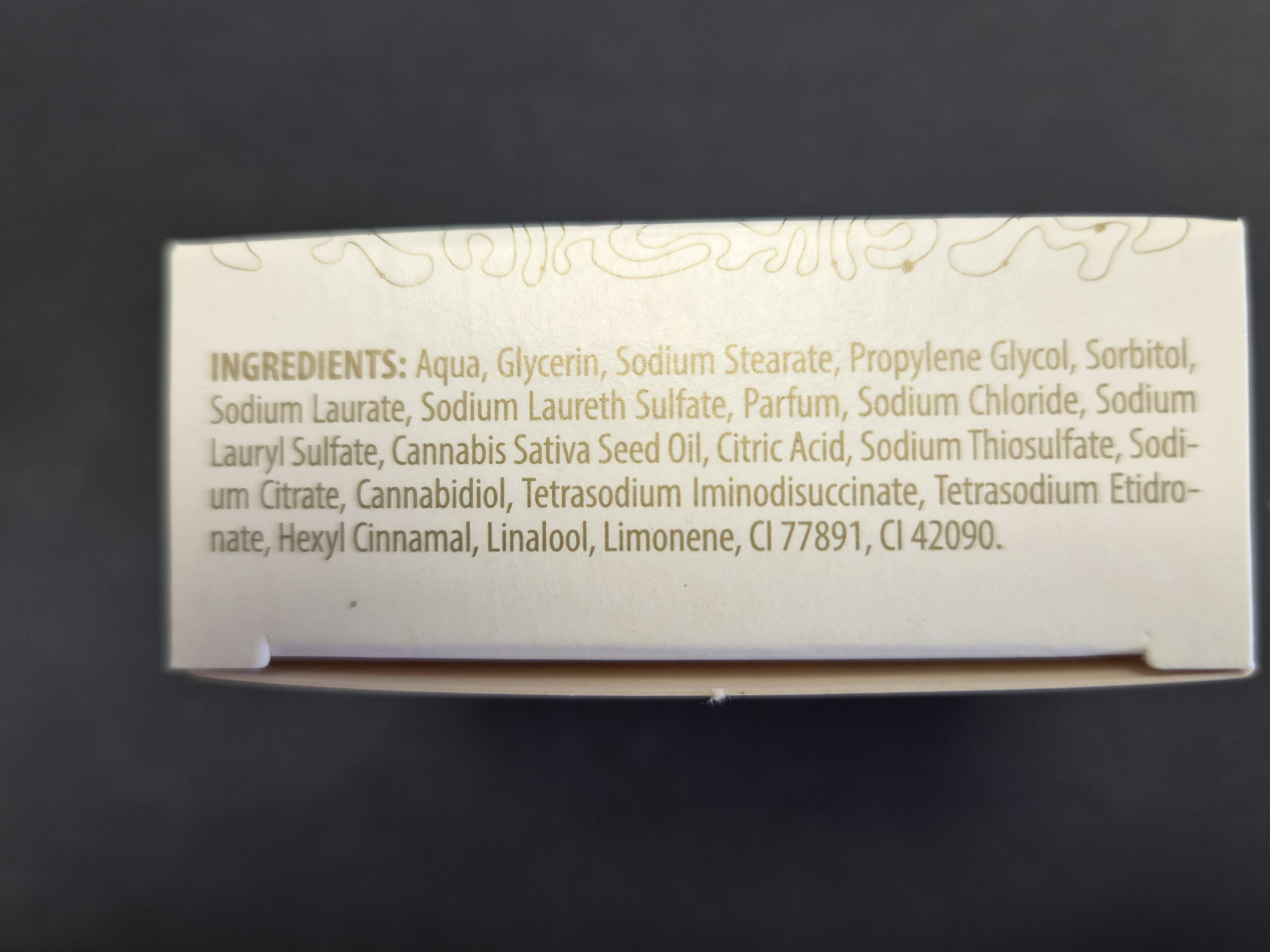 Savon Artisanal CBD Sport Recovery