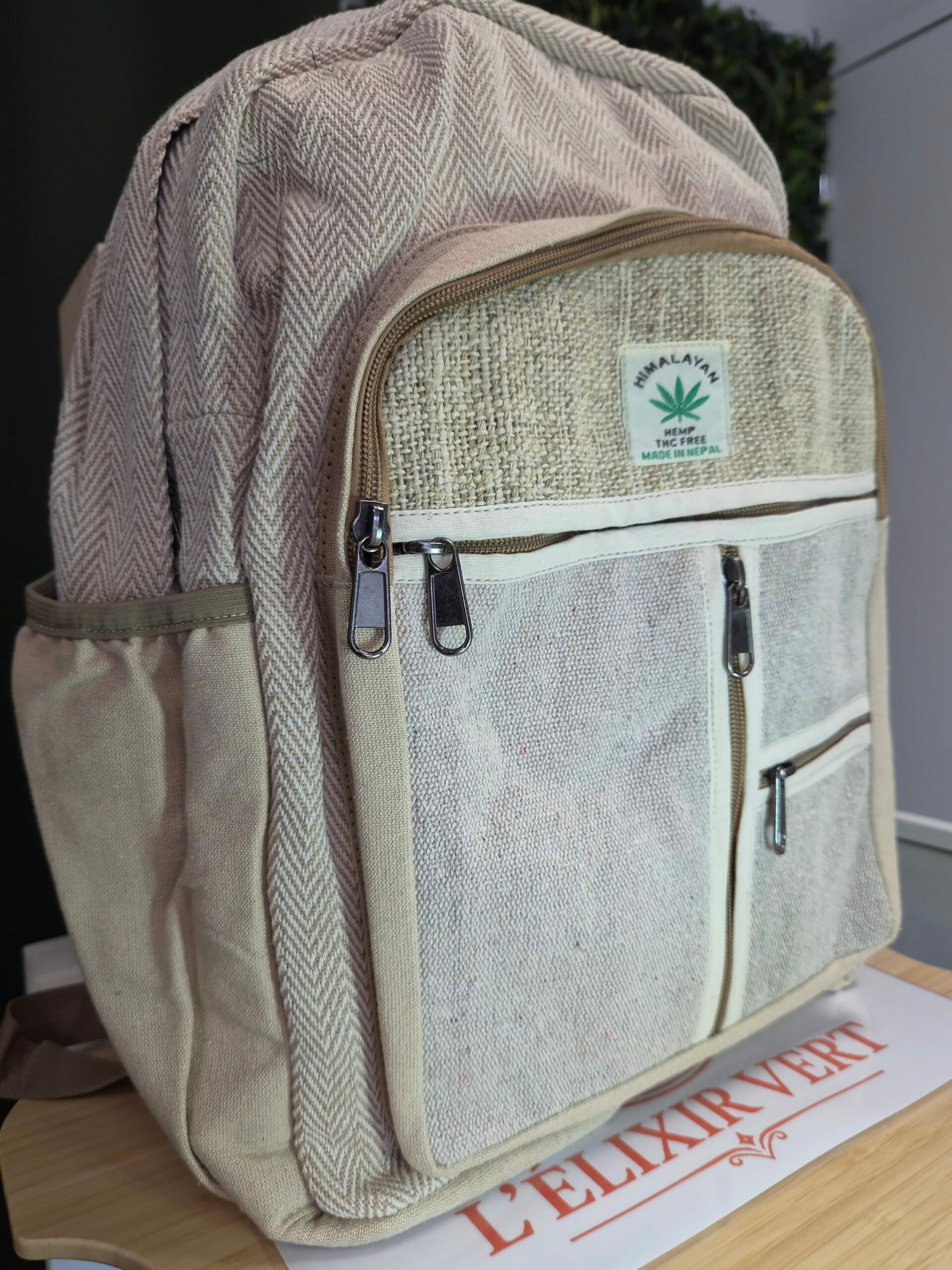 Sac à dos Himalaya — Chanvre beige