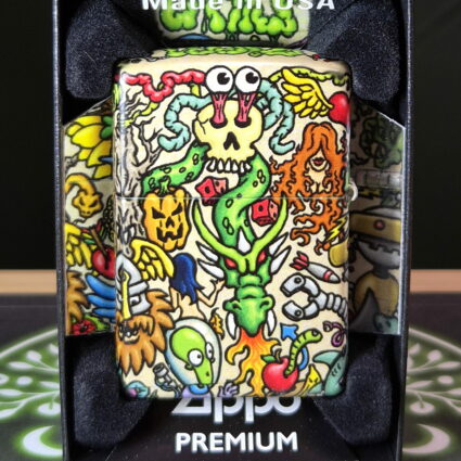 ZIPPO TATTOO THEME DESIGN