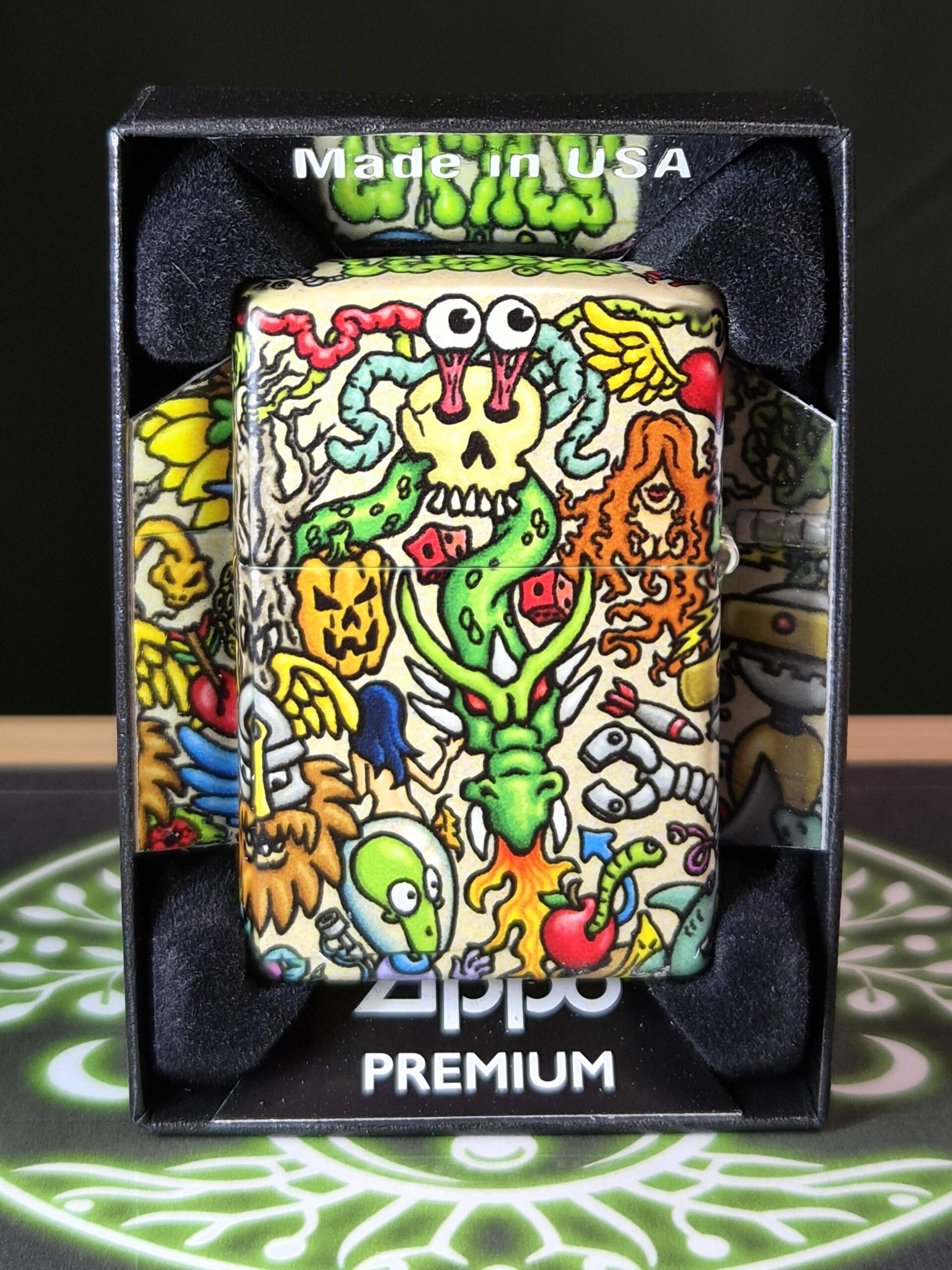 ZIPPO TATTOO THEME DESIGN