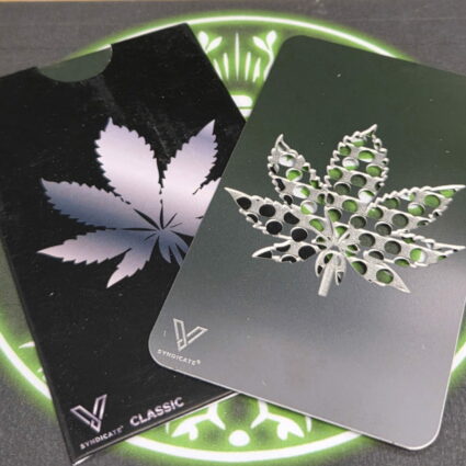 GRINDER CARTE V-SYNDICATE Fleur Noir