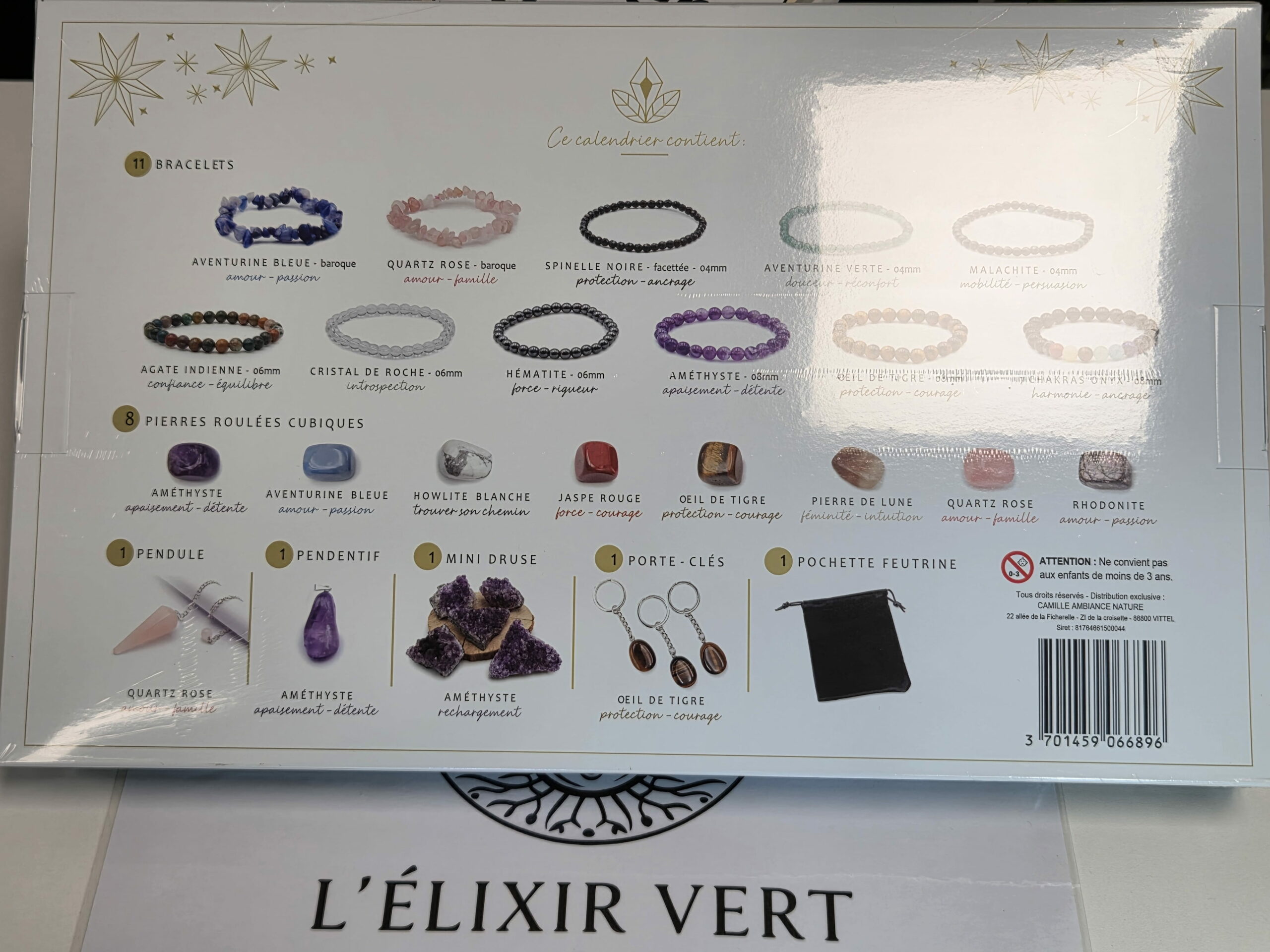 Calendrier de l’Avent MINÉRAL Magie de Noel — 24 surprises