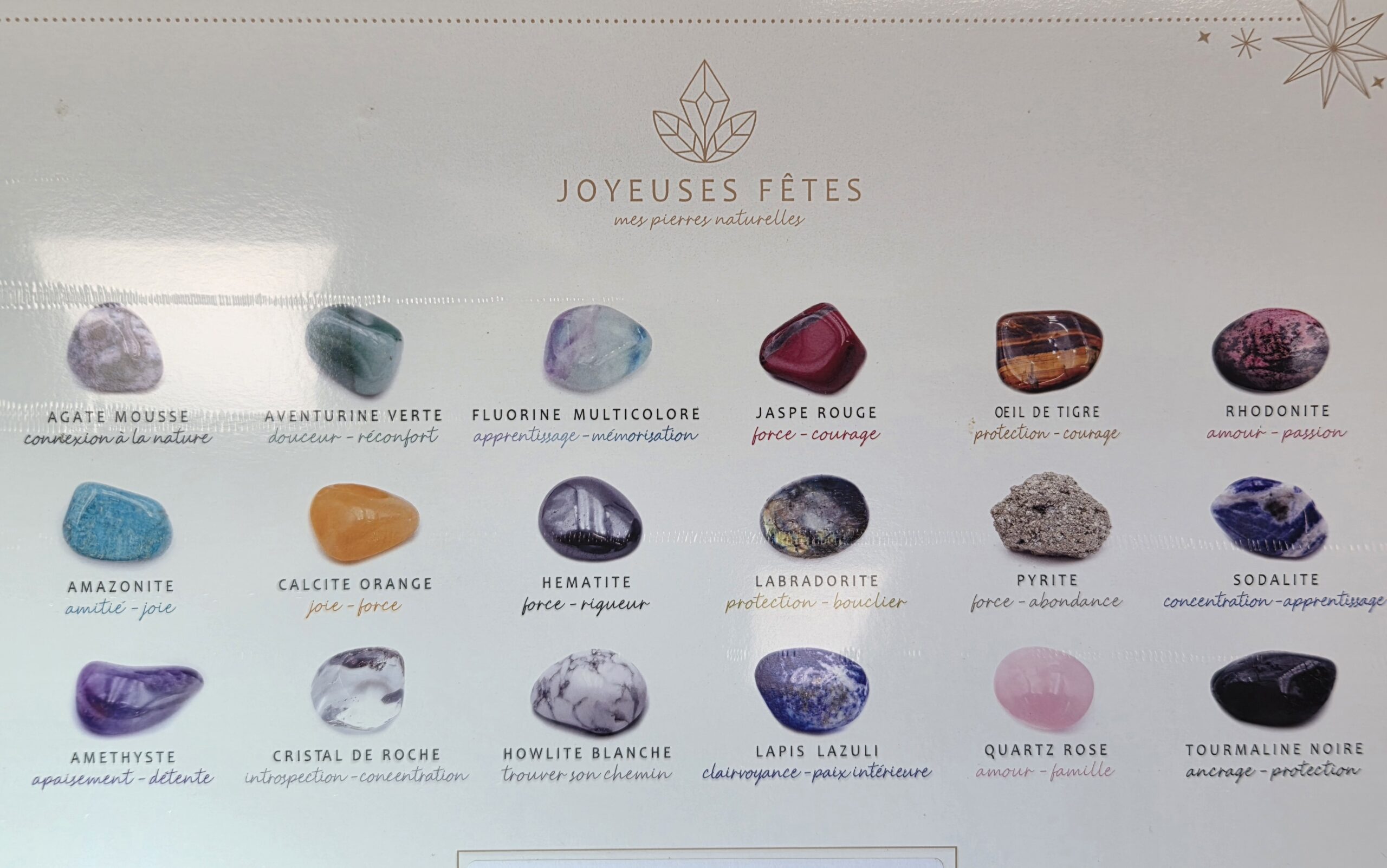 Calendrier de l’Avent MINÉRAL — 24 surprises