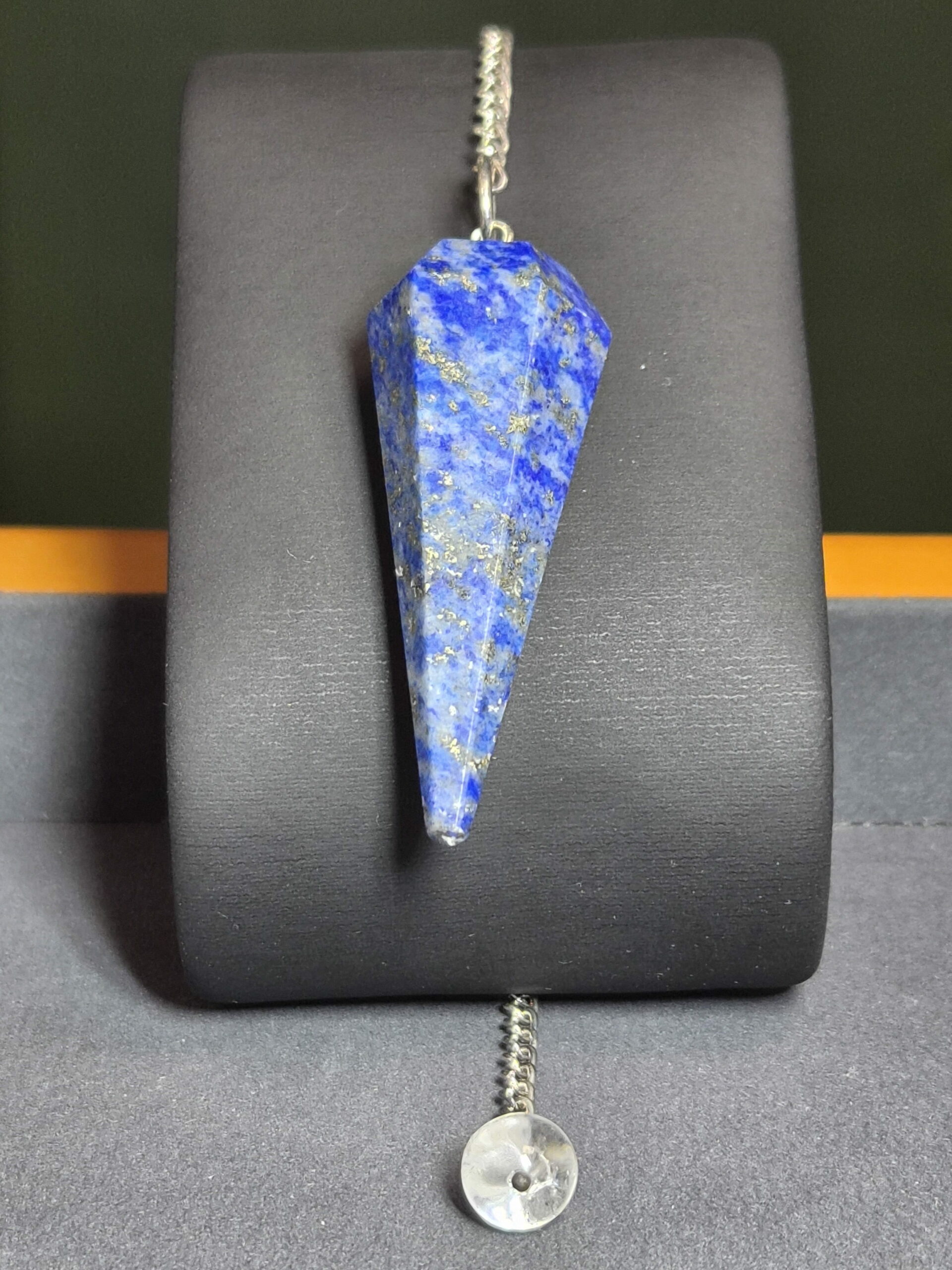 Pendule HEXAGONAL — Lapis-lazuli AB