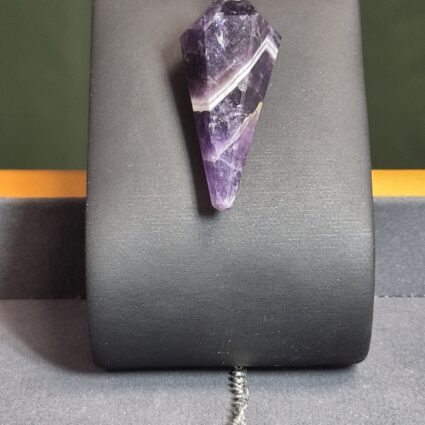 Pendule HEXAGONAL — Améthyste du Brésil A