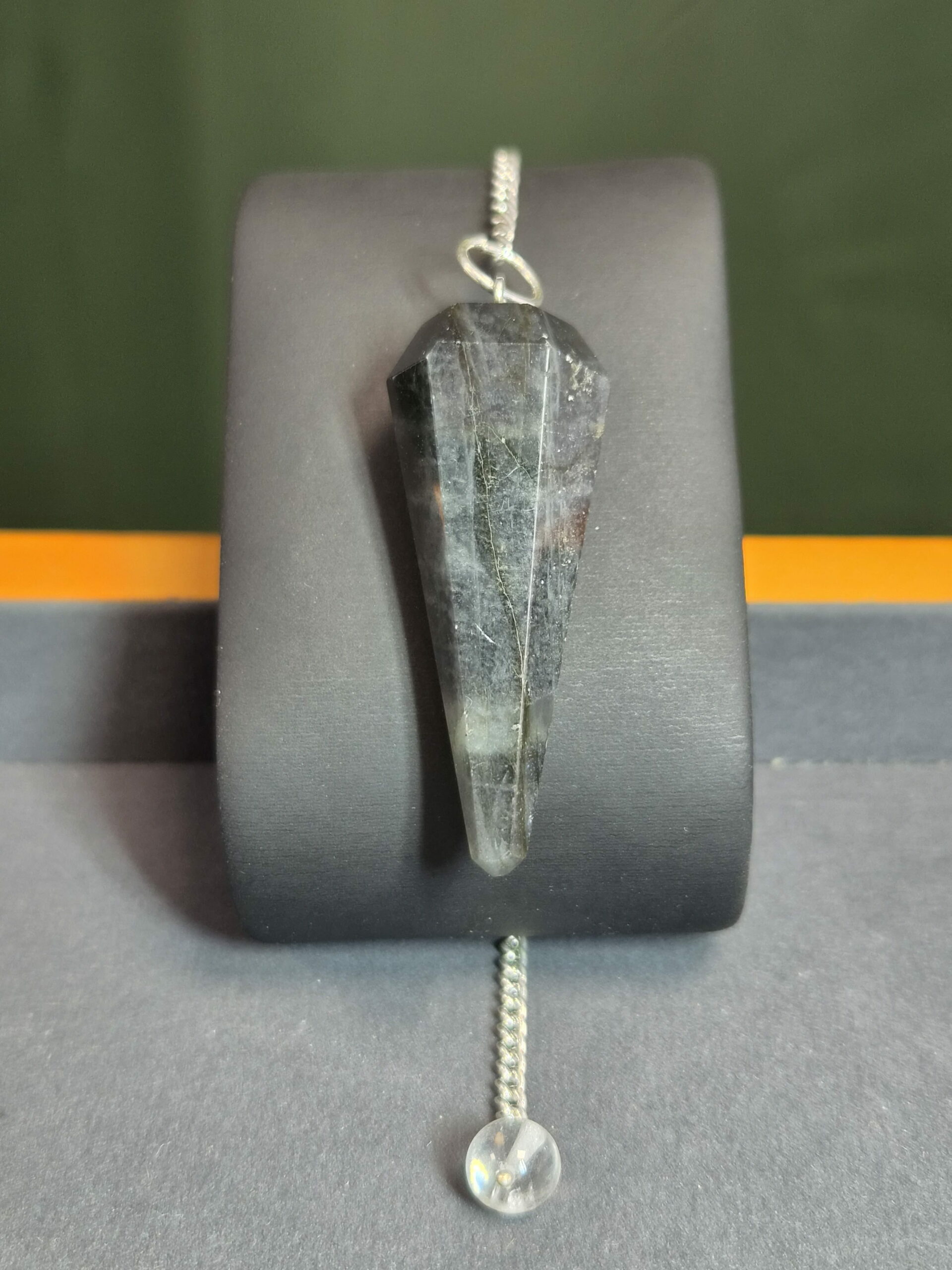 Pendule HEXAGONAL — Labradorite AB