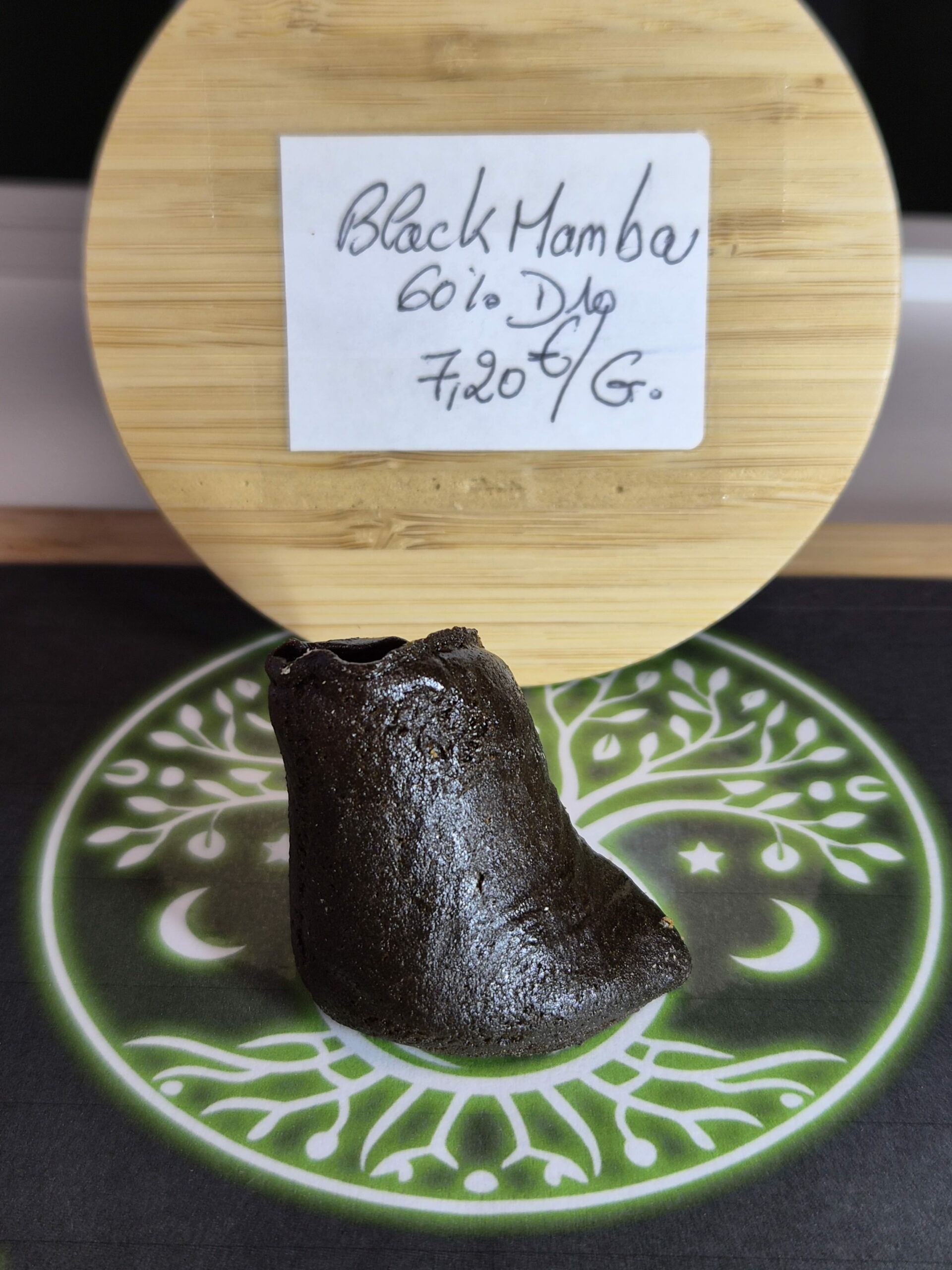 Résine de CBD BLACK MAMBA Delta-10