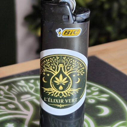 Briquet BIC Maxi All Black – Édition L’ELIXIR VERT