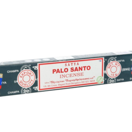 Encens Satya Palo Santo – Boîte de 12 étuis de 15 g