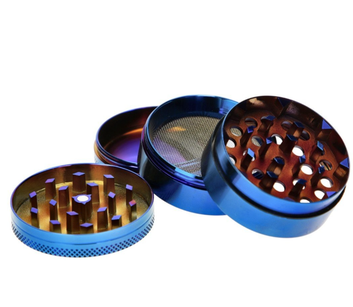 GRINDER FIRE-FLOW ICY BLUE TRANCE LEAF 50MM