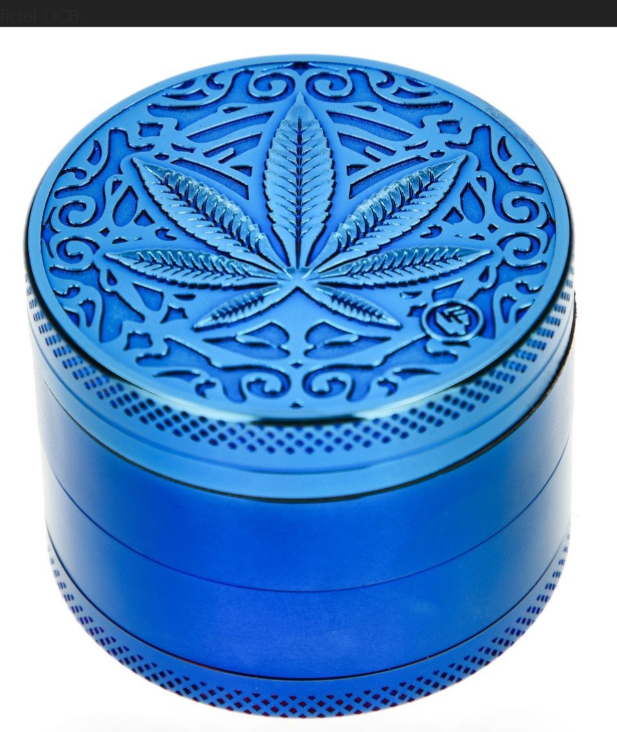 GRINDER FIRE-FLOW ICY BLUE TRANCE LEAF 50MM