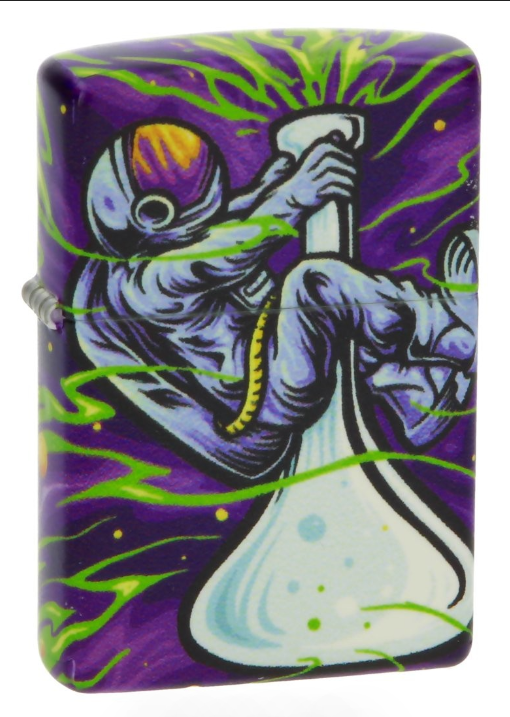 Briquet Zippo Space Out Design